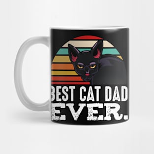 Cats - Best Cat Dad Ever - Father's Day Funny Mug